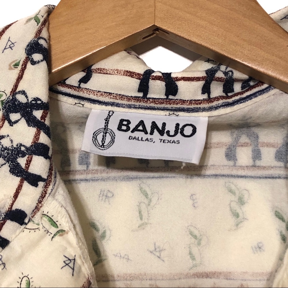 Vintage Cactus & Cowboy Shirt - Picture 6 of 8